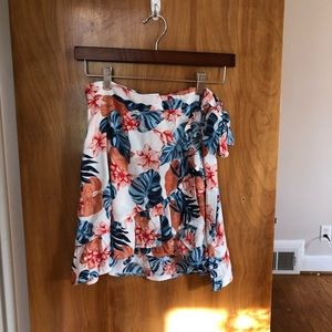 Roxy Tropical Floral Skirt